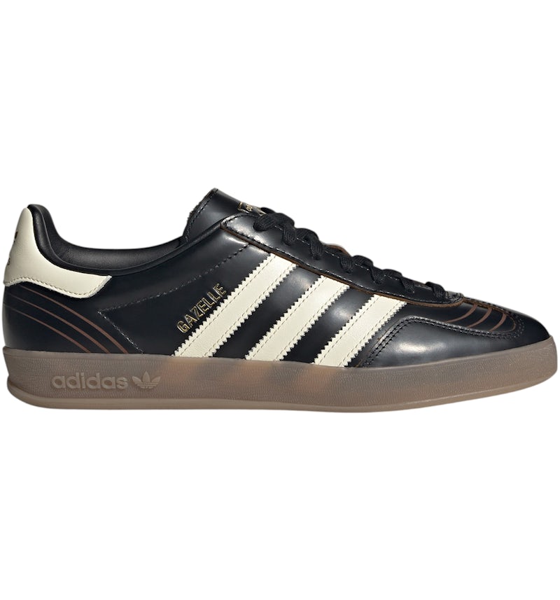 adidas Gazelle Indoor Black Cream White Gum Men's - IH9679 - US adidas Gazelle Indoor Black Cream White Gum Men's - IH9679 - US