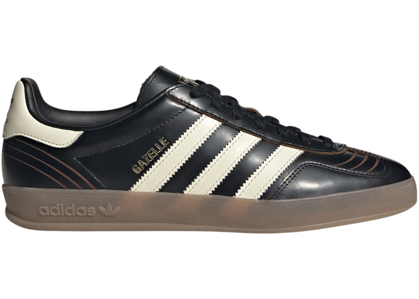adidas Gazelle Indoor Black Cream White Gum Men's - IH9679 - US adidas Gazelle Indoor Black Cream White Gum Men's - IH9679 - US