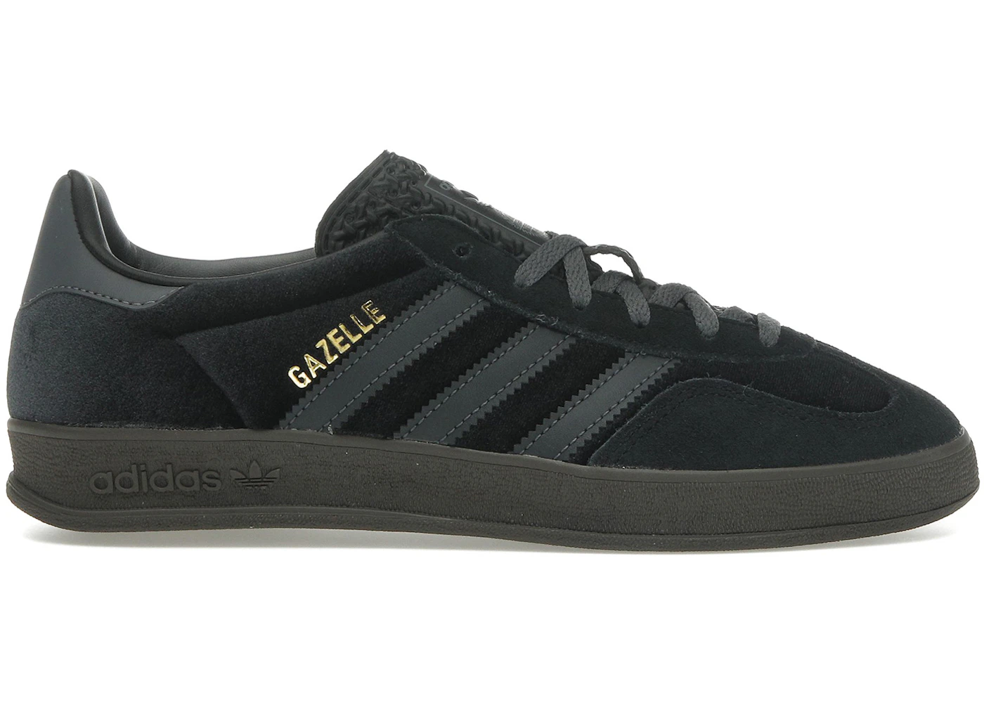 adidas Gazelle Indoor Black Velvet (Women's) JI2712 US