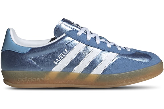 adidas Gazelle Indoor Blue Cloud White Gum (Women's)