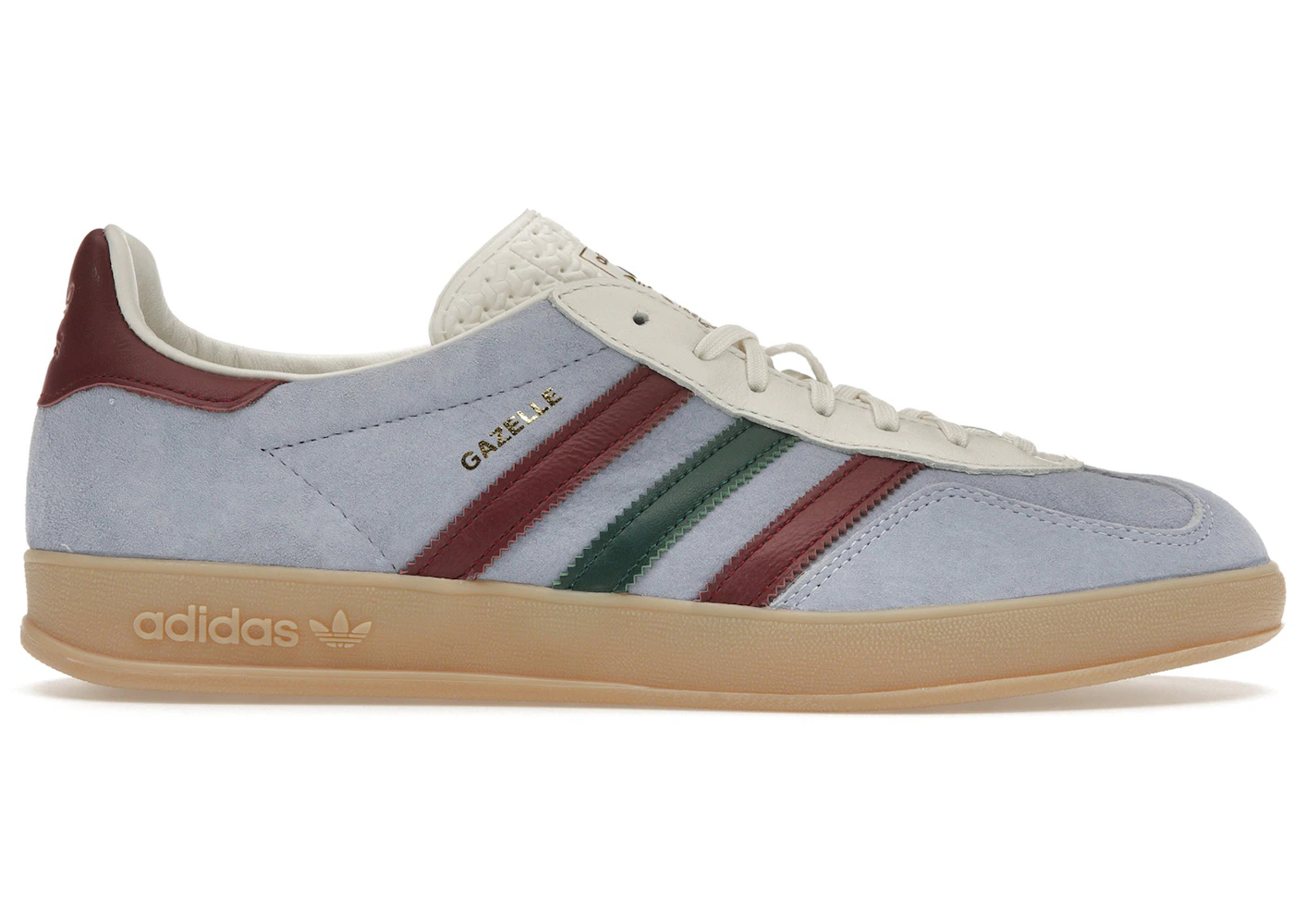 adidas Gazelle Indoor Blue Dawn Collegiate Burgundy Men's - IG4994 - US adidas Gazelle Indoor Blue Dawn Collegiate Burgundy Men's - IG4994 - US
