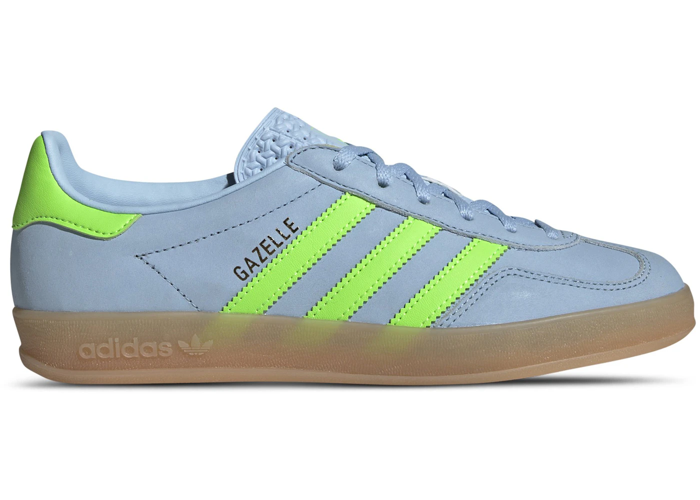 adidas Gazelle Indoor Clear Sky Solar Green (Women's) JI1372 US