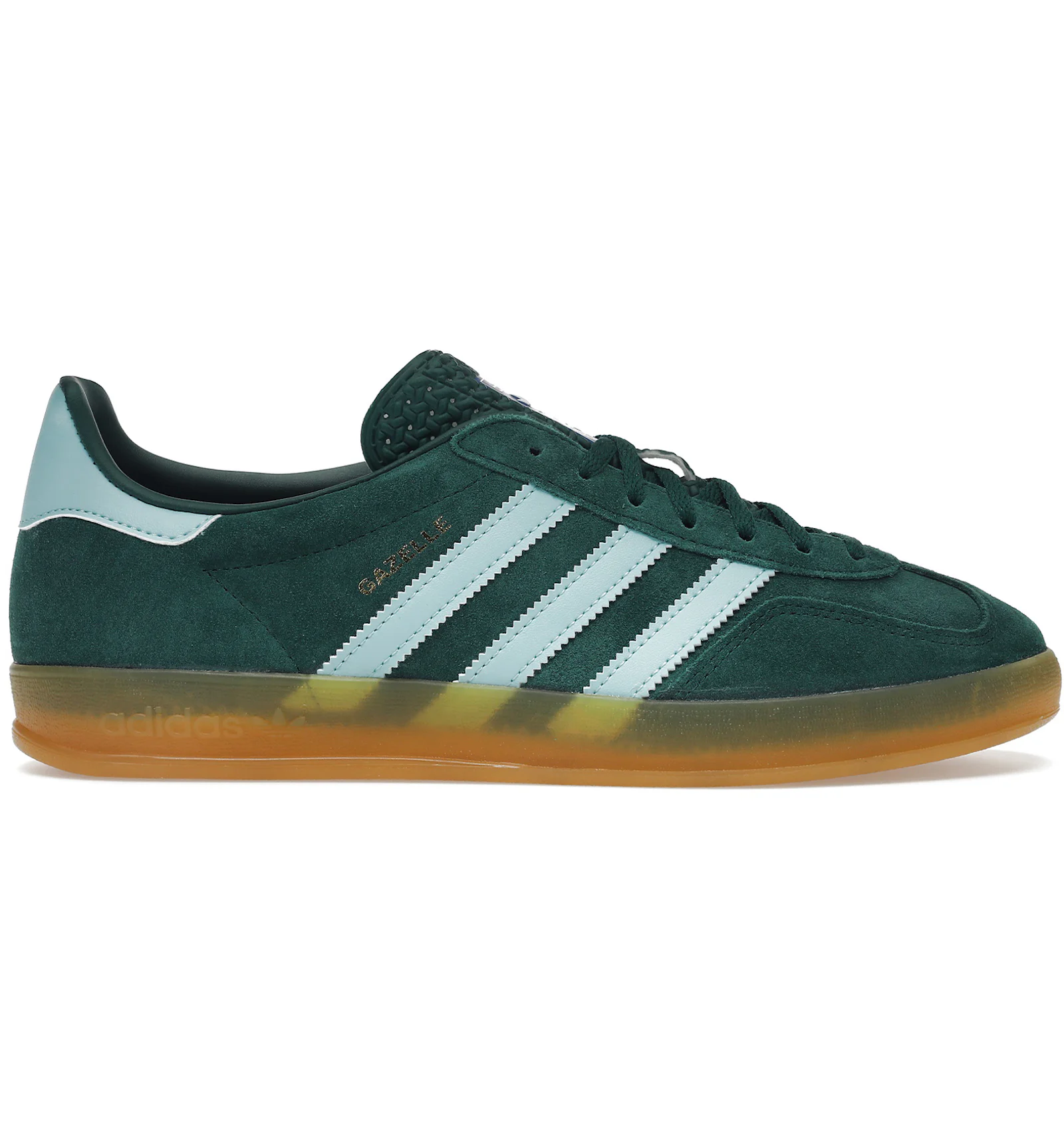 Mens adidas gazelle trainers green Clearance