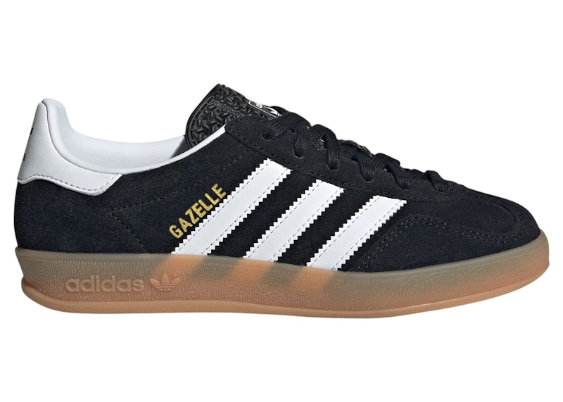 adidas Gazelle Indoor Core Black Cloud White Gum (GS