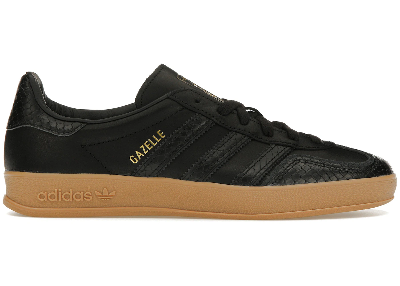 adidas Gazelle Indoor Core Black Snakeskin Men's - IF1978 - US adidas Gazelle Indoor Core Black Snakeskin Men's - IF1978 - US