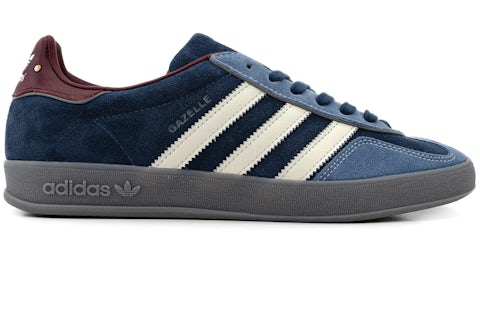 adidas Gazelle Indoor Crew en azul marino y burdeos Hombre