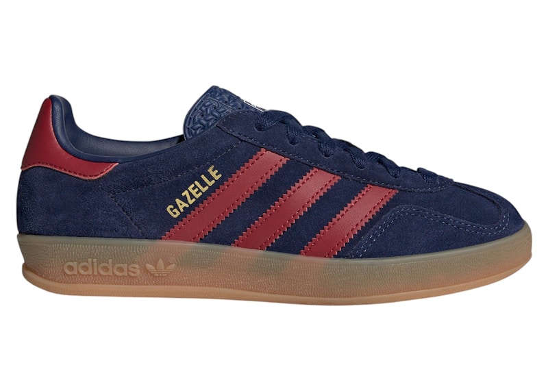 adidas gazelle red blue