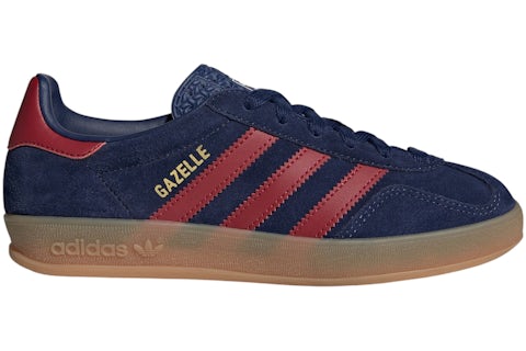 adidas Gazelle Indoor Dark Blue Team Victory Red (GS) - JP8765 - US adidas Gazelle Indoor Dark Blue Team Victory Red (GS) - JP8765 - US