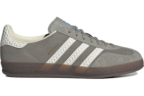 adidas Gazelle Indoor Gris Oscuro Blanco Hombre IF1807 MX