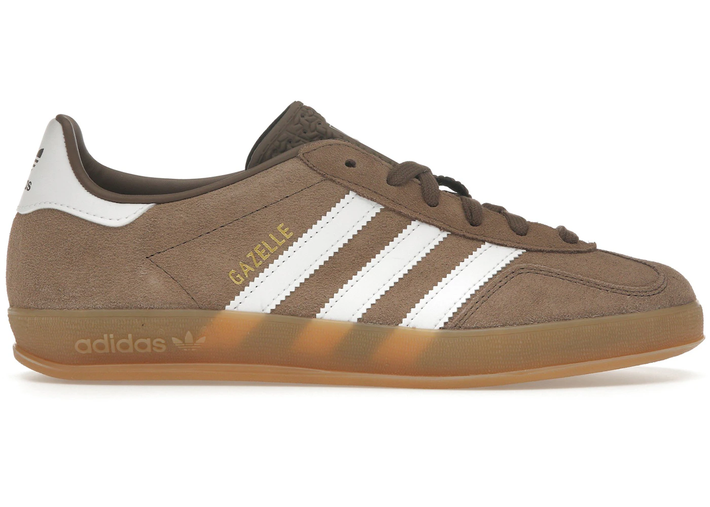 adidas Gazelle Indoor Earth Strata White Gold Metallic Men's - JQ0175 - US adidas Gazelle Indoor Earth Strata White Gold Metallic Men's - JQ0175 - US