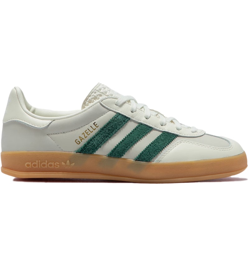 adidas Gazelle Indoor Emmi Off White Dark Green Men's - ID2567 - US adidas Gazelle Indoor Emmi Off White Dark Green Men's - ID2567 - US