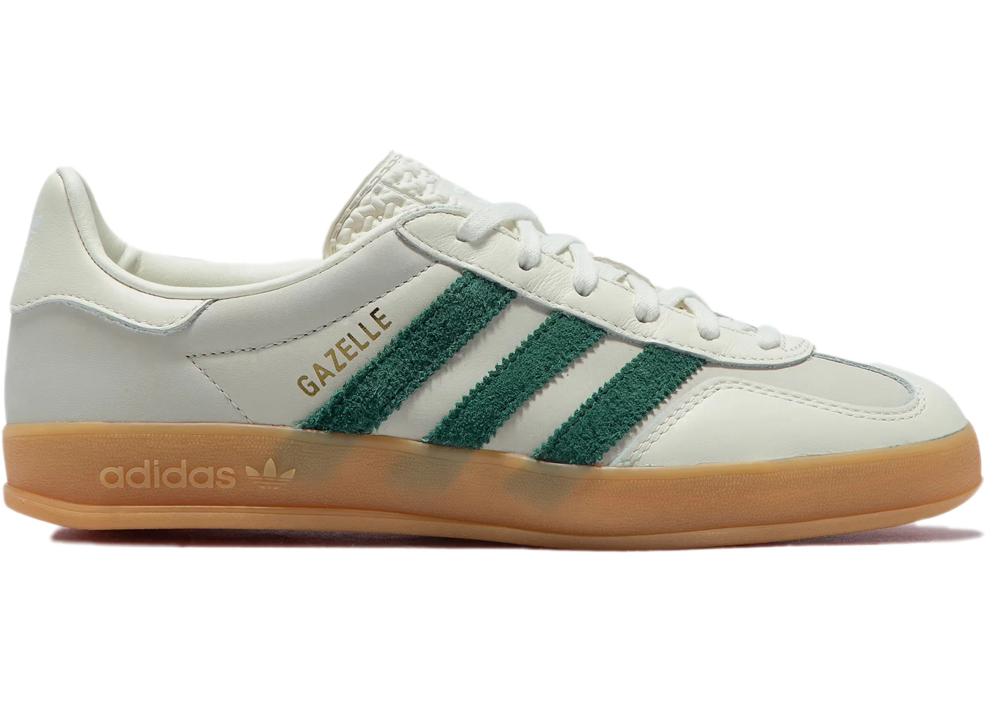 adidas Gazelle Indoor Emmi Off White Dark Green Men's - ID2567 - US adidas Gazelle Indoor Emmi Off White Dark Green Men's - ID2567 - US