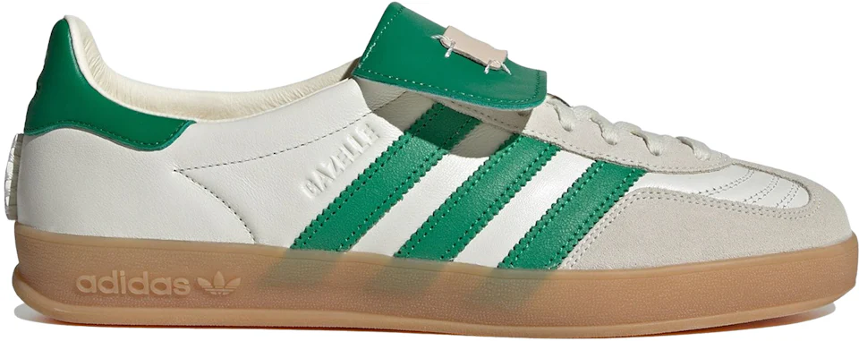 adidas Gazelle Indoor Foot Industry Off White Green Men's - ID3518 - US