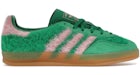 adidas Gazelle Indoor Green Glow Pink (Women's)