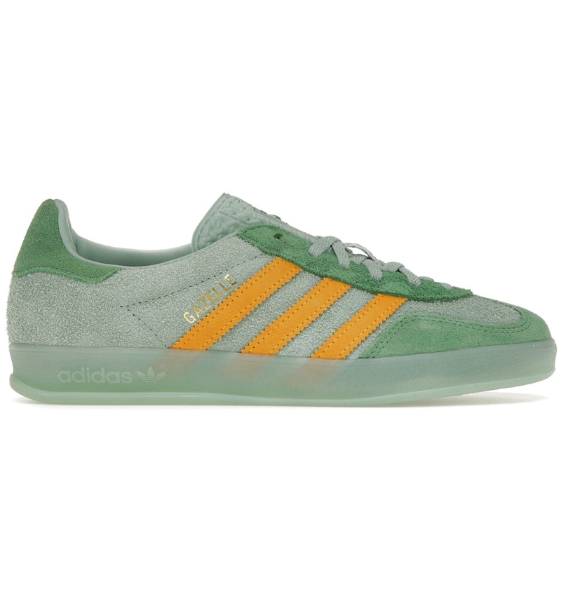adidas Gazelle Indoor Hazy Vert Crew Jaune (femme) - Style IG6783 - FR adidas Gazelle Indoor Hazy Vert Crew Jaune (femme) - Style IG6783 - FR