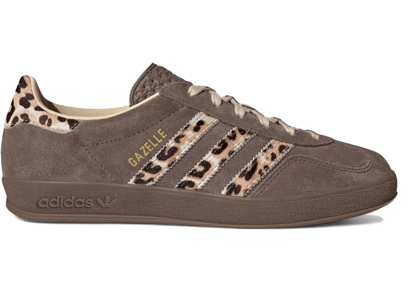 adidas Gazelle Indoor Leopard Earth Strata (Women's) - HQ0287 - US adidas Gazelle Indoor Leopard Earth Strata (Women's) - HQ0287 - US