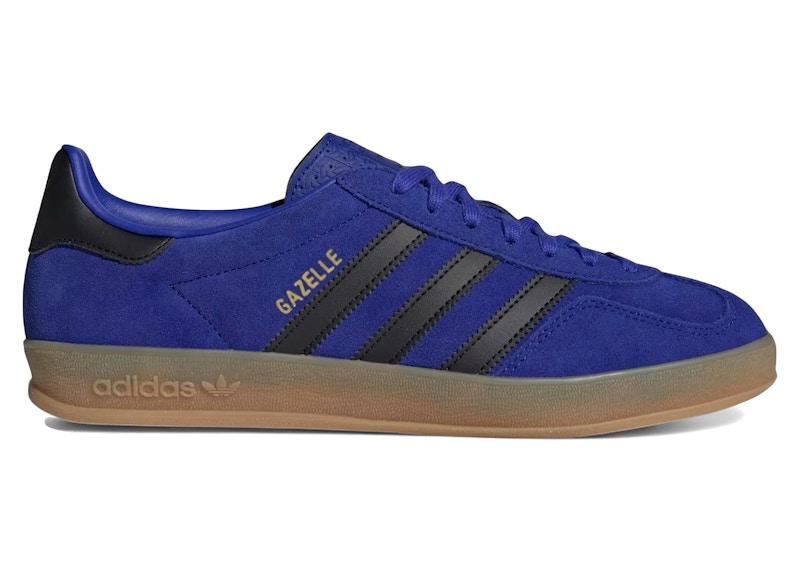 adidas Gazelle Indoor Lucid Blue Black Men's - JR6302 - US