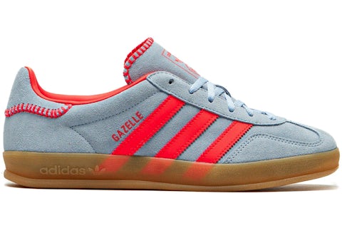 adidas Gazelle Indoor Lucid Red Clear Sky (Women's) JS1404 US