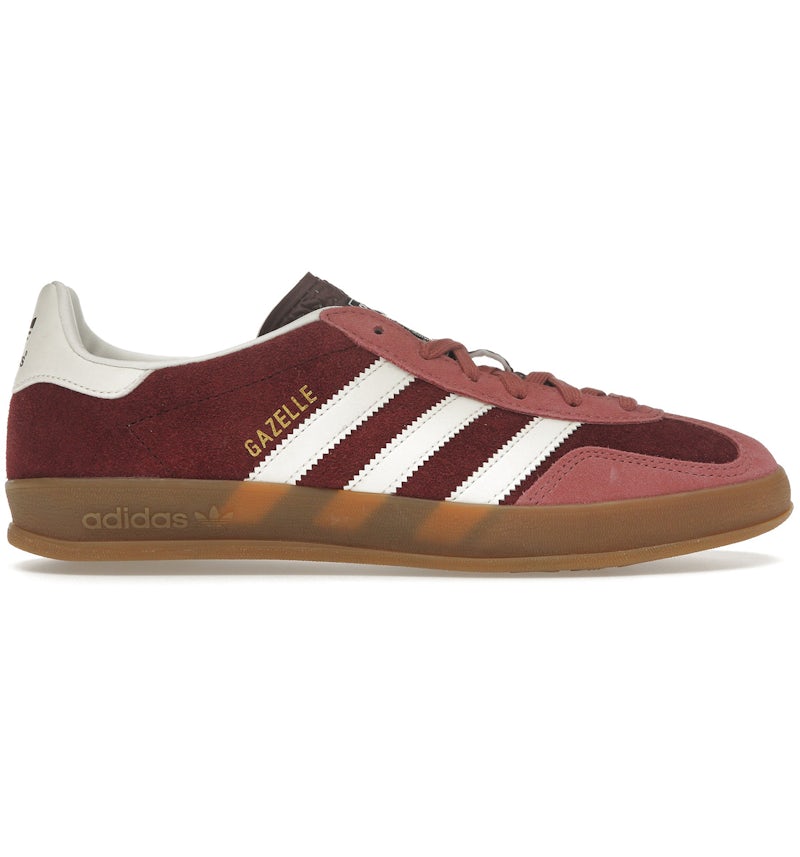 adidas Gazelle Indoor Maroon Preloved Crimson Men's - IF9647 - US adidas Gazelle Indoor Maroon Preloved Crimson Men's - IF9647 - US
