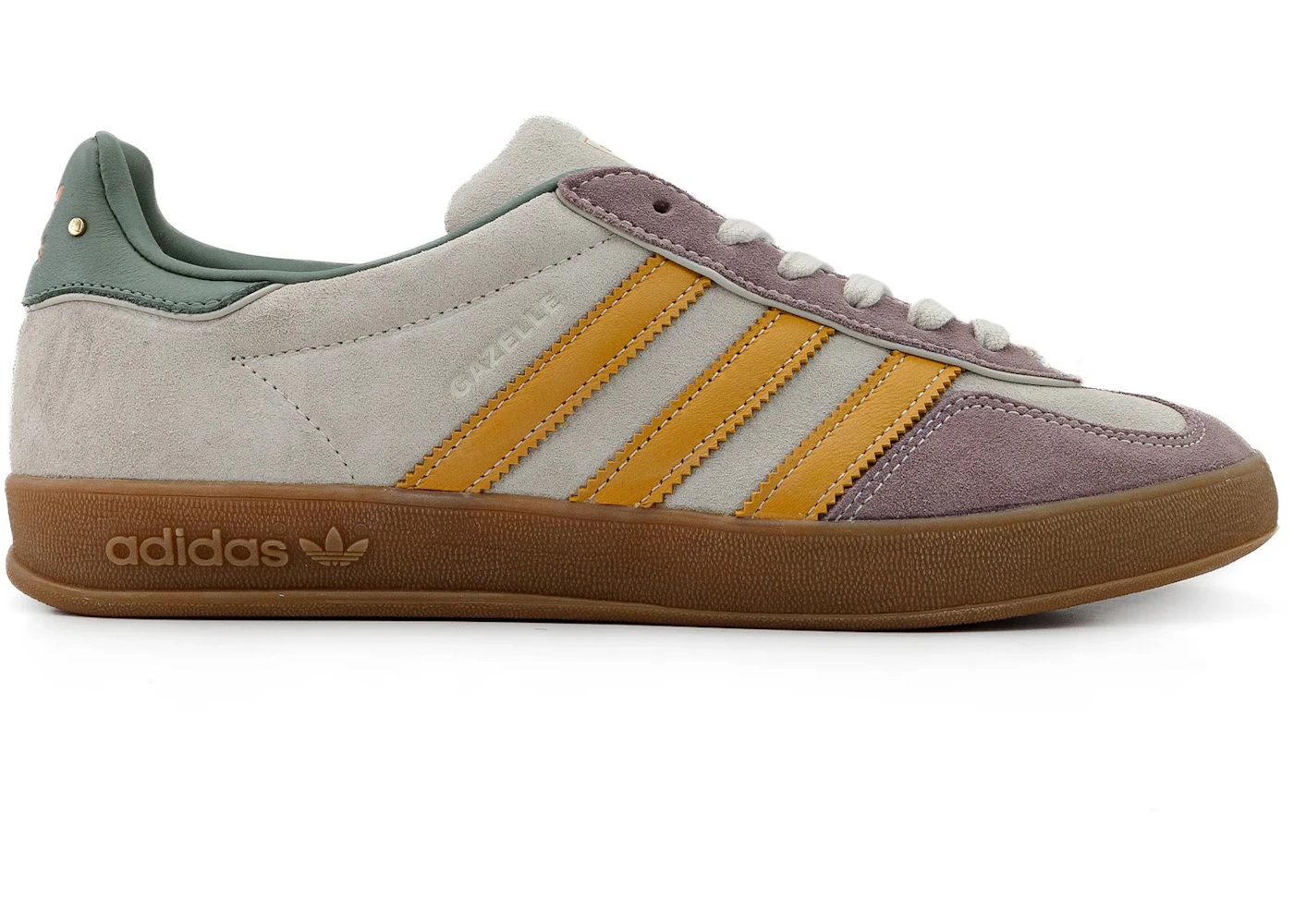 adidas Gazelle Indoor Off White Preloved Yellow Men's - ID1007 - US