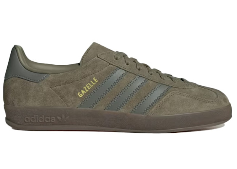 adidas Gazelle Indoor Olive Strata Ash