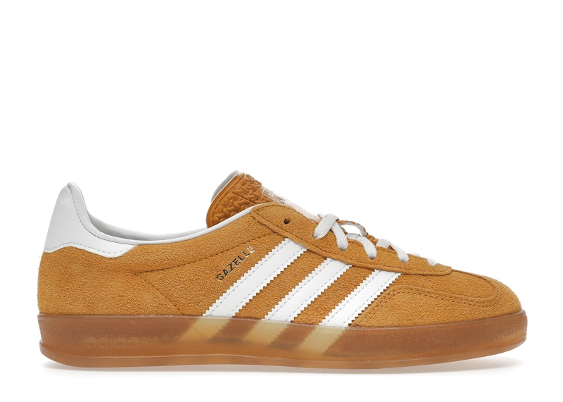 adidas Gazelle Indoor Orange Peel White (Women's) - HQ8716 - US