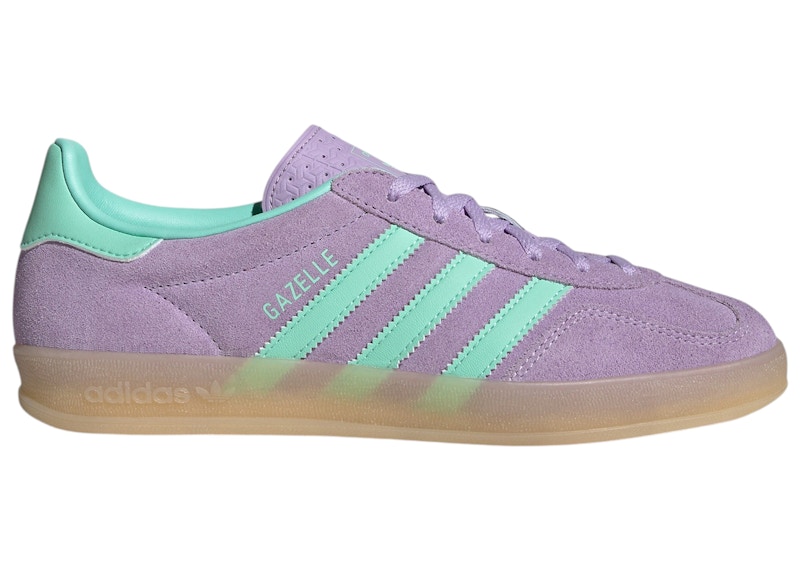 adidas gazelle silver green womens adidas Originals Gazelle Bold Women's Court Green/Lucid Pink/Pure Sulfur Shoes, Size: 9 main image 1