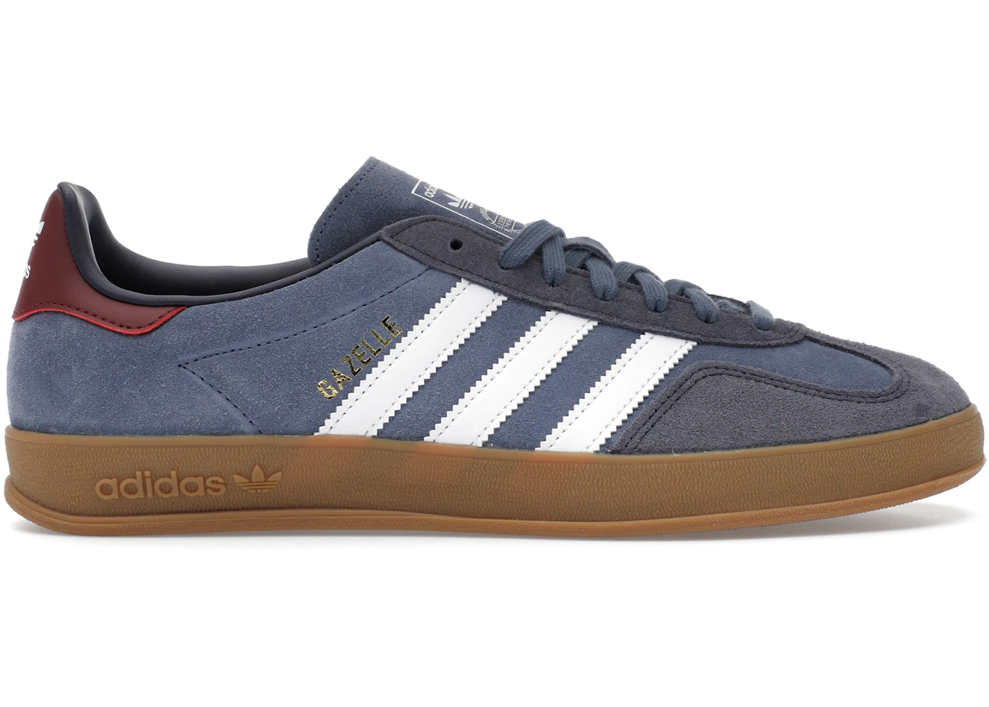 adidas Gazelle Indoor Preloved Ink Cloud White Men's - JI3522 - US adidas Gazelle Indoor Preloved Ink Cloud White Men's - JI3522 - US