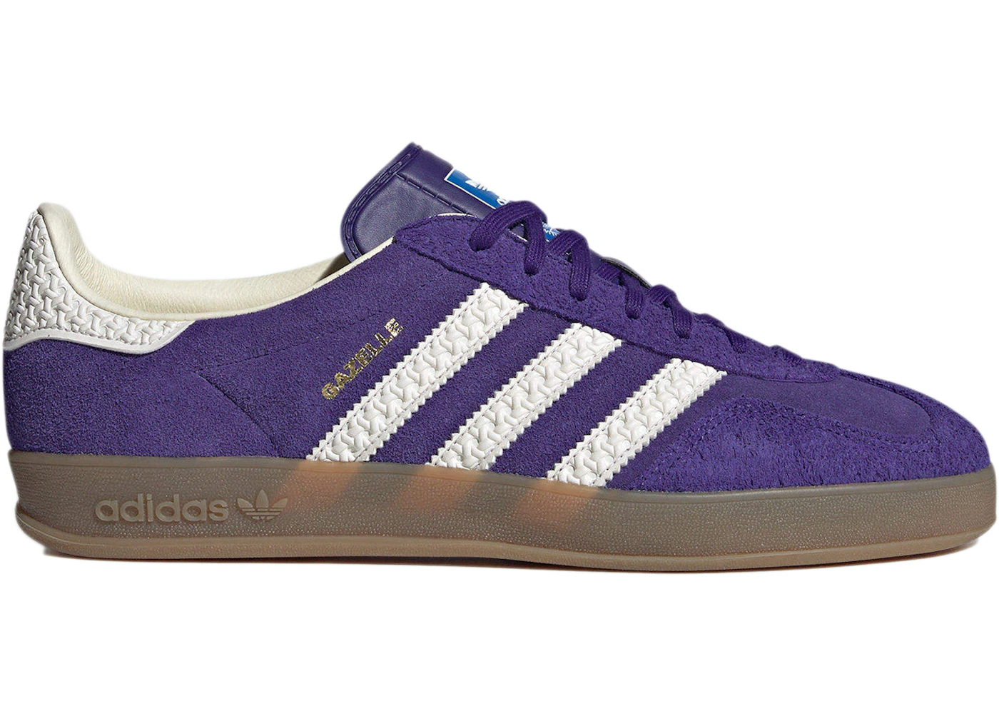adidas Gazelle Indoor Purple Core White Men's - IF1806 - US adidas Gazelle Indoor Purple Core White Men's - IF1806 - US