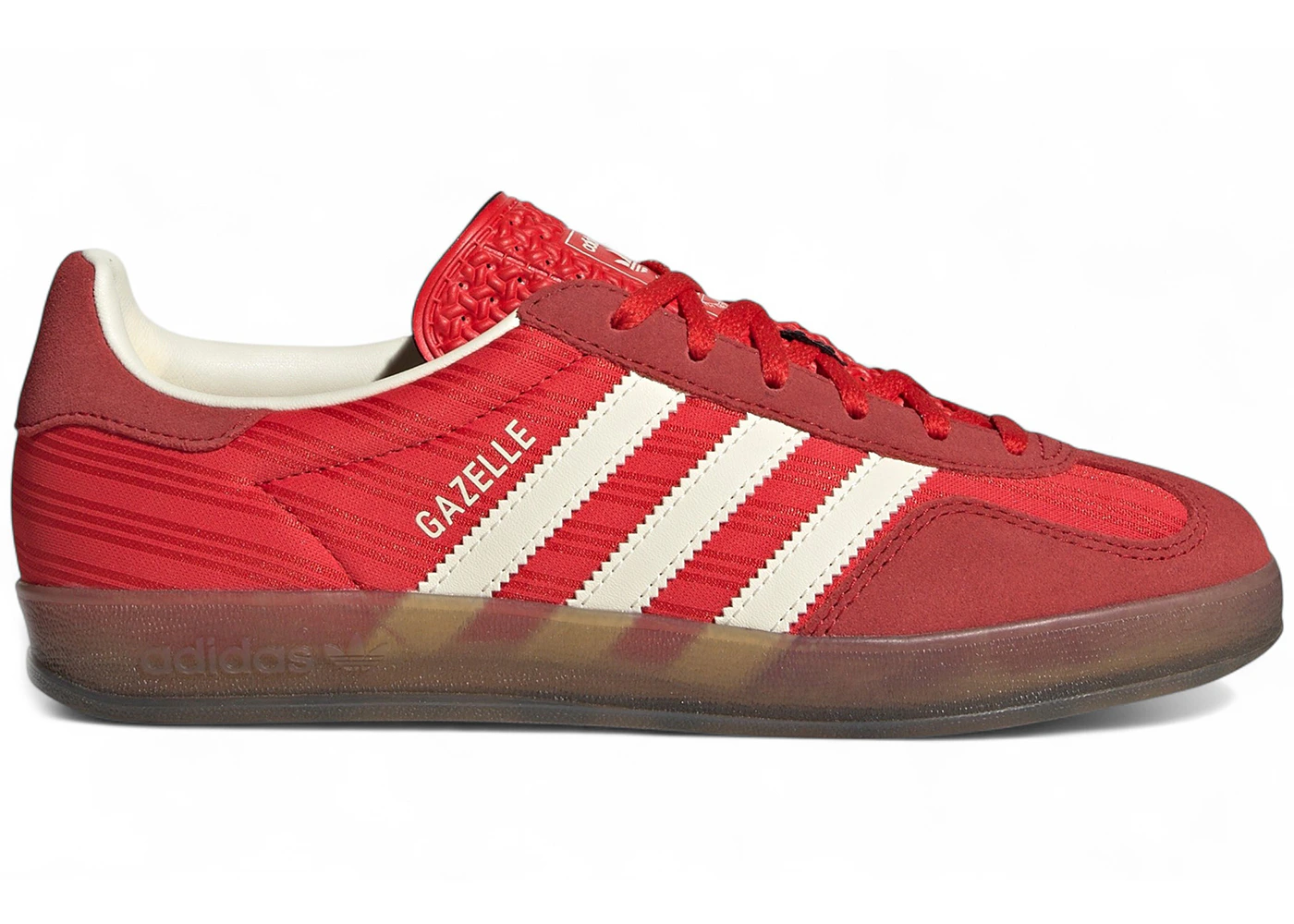 adidas Gazelle Indoor Red Better Scarlet Cream White (Women's) - JS1411 - US adidas Gazelle Indoor Red Better Scarlet Cream White (Women's) - JS1411 - US