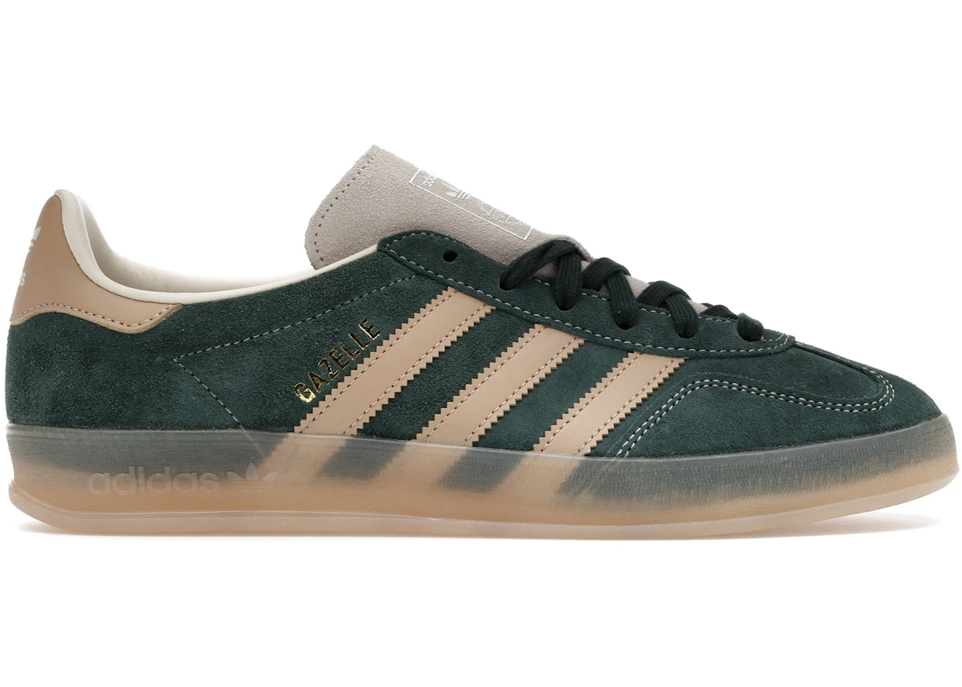 adidas Gazelle Indoor Shadow Green Warm Sandstone Men's - JH5402 - US adidas Gazelle Indoor Shadow Green Warm Sandstone Men's - JH5402 - US