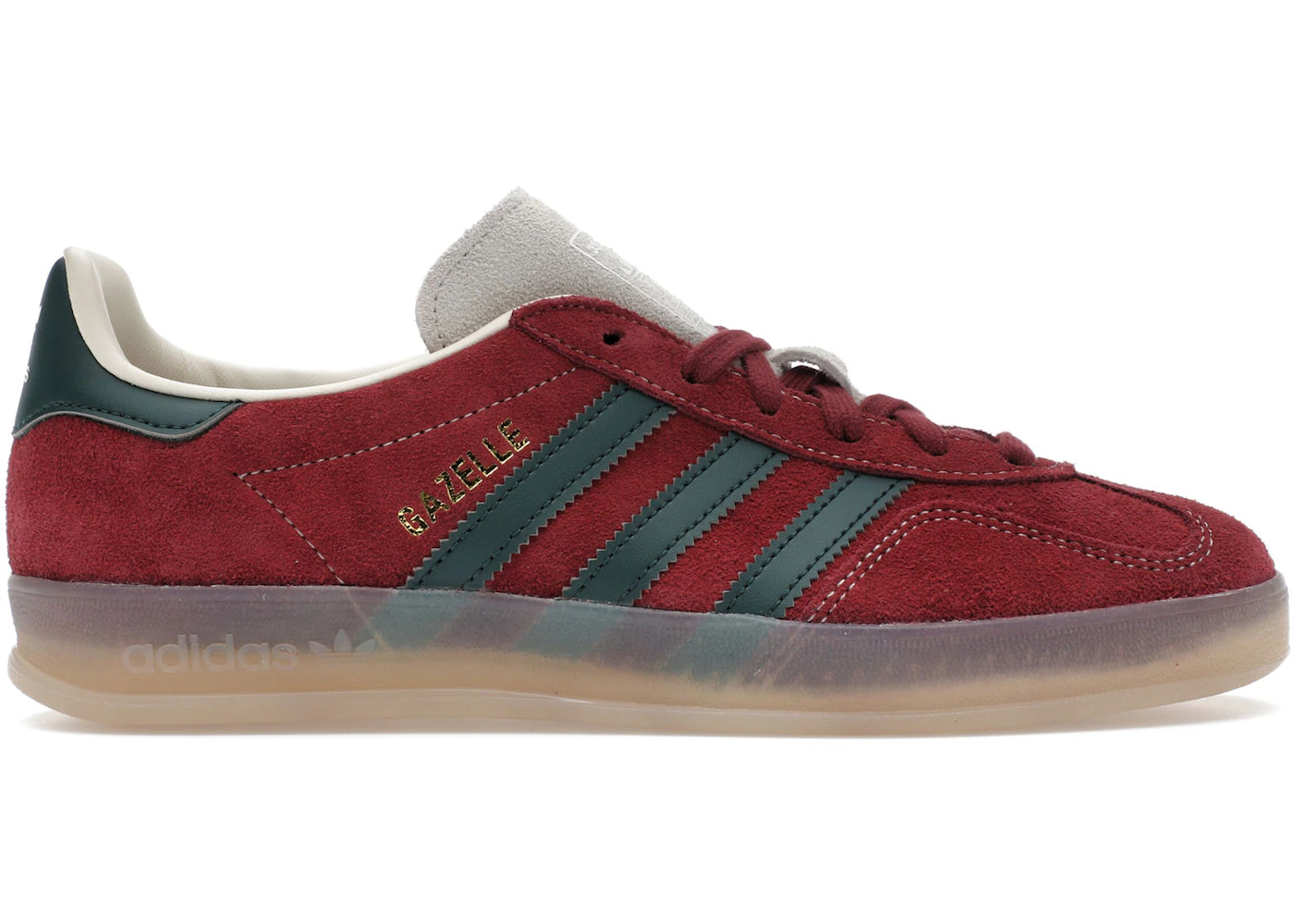 adidas Gazelle Indoor Shadow Red Shadow Green Men's - JH5403 - US adidas Gazelle Indoor Shadow Red Shadow Green Men's - JH5403 - US