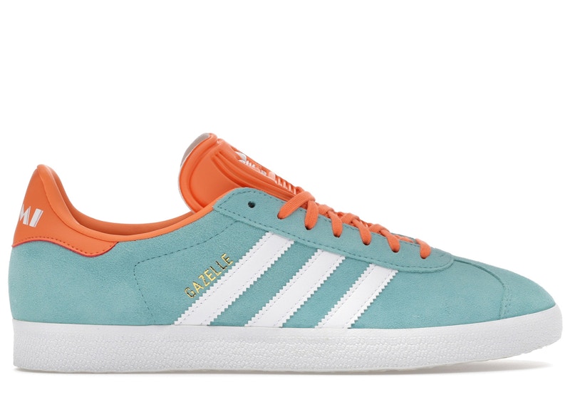 adidas gazelle silver green womens adidas Men's Inter Miami Samba Indoor White/Mint, 10 main image 0
