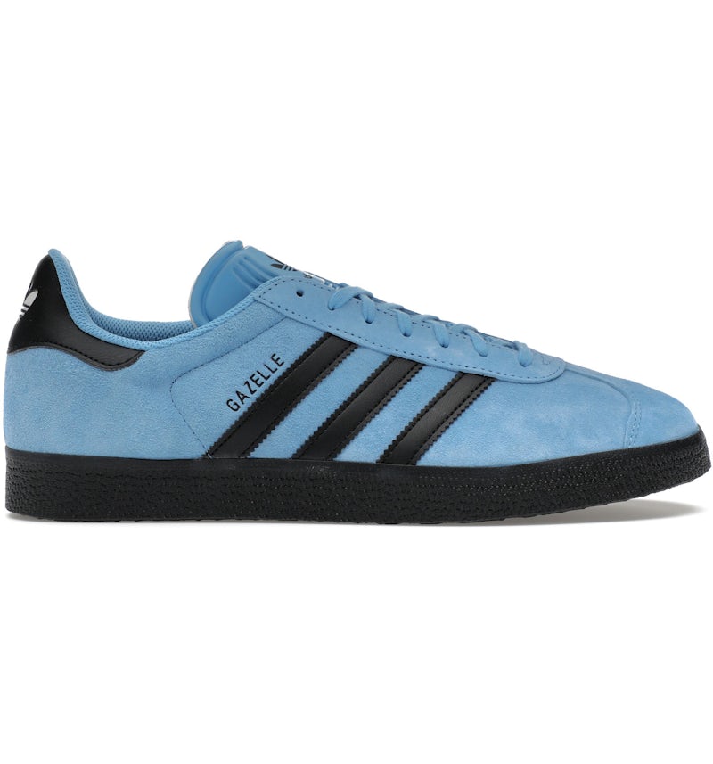 adidas Gazelle Light Blue Core Black Men's - IH3817 - US adidas Gazelle Light Blue Core Black Men's - IH3817 - US