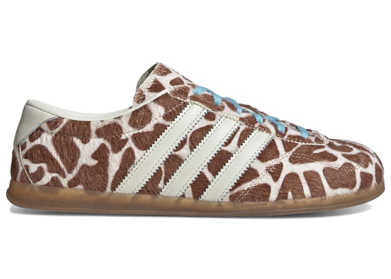 Adidas Gazelle Lo Pro Giraffe Print (Women's) Sneakers in Crystal Linen/Ivory/Gum
