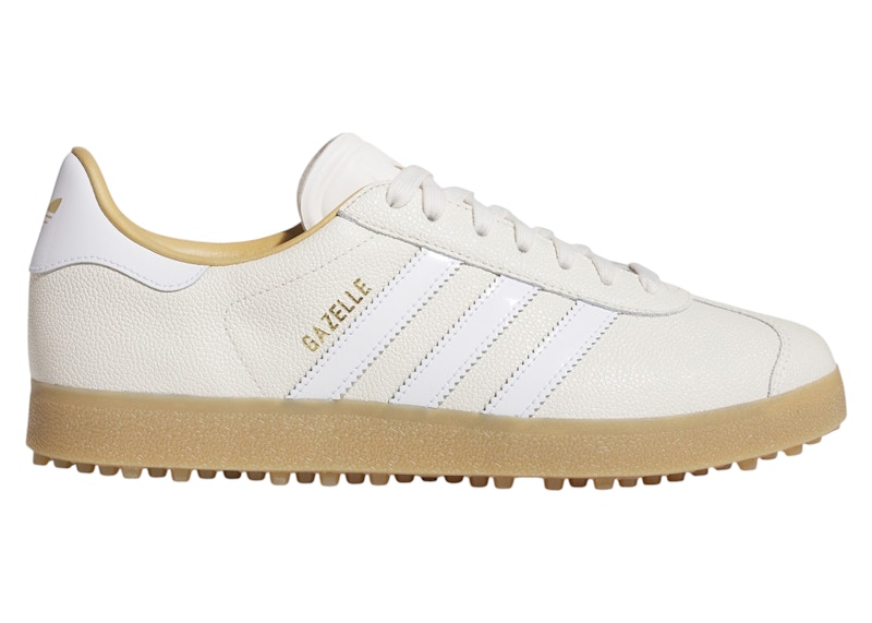Adidas Gazelle All White Adidas With Gum Bottom Adidas Gazelle
