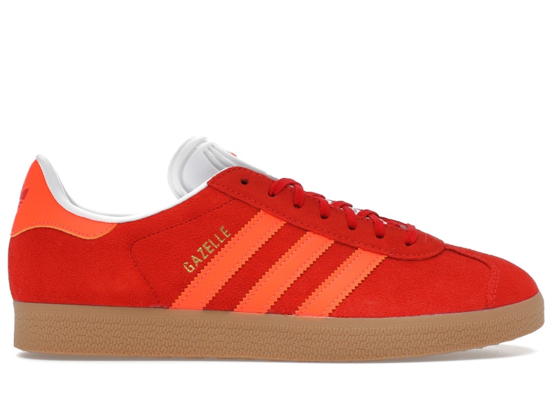 ☆大人気☆adidas Originals Gazelle Red/Bright Red adidas Gazelle Indoor Shoes - Red | Free Shipping with