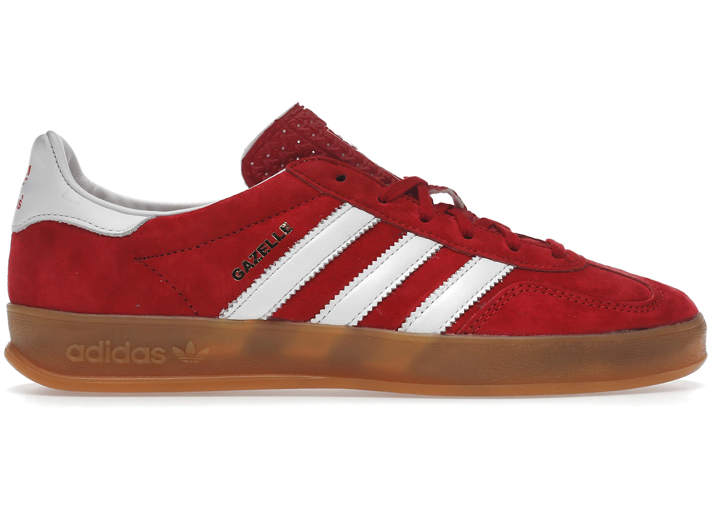adidas Gazelle Indoor Scarlet Cloud White Men's - H06261 - US adidas Gazelle Indoor Scarlet Cloud White Men's - H06261 - US