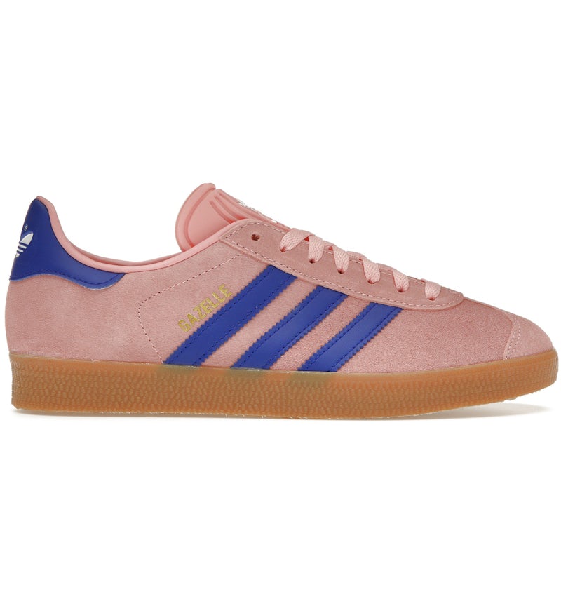adidas Gazelle Semi Pink Spark Lucid Blue Men's - JI2077 - US adidas Gazelle Semi Pink Spark Lucid Blue Men's - JI2077 - US