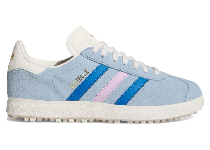 【adidas】GAZELLE SPIKELESS ★JQ7756★ブルー レディース adidas Gazelle Spikeless Golf Clear Sky Blue Bird Bliss