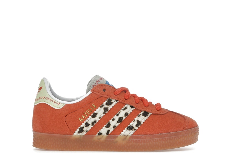 Pre-owned Adidas Originals Gazelle Toy Story Jessie Sneakers In Orange/cloud White/gum 2