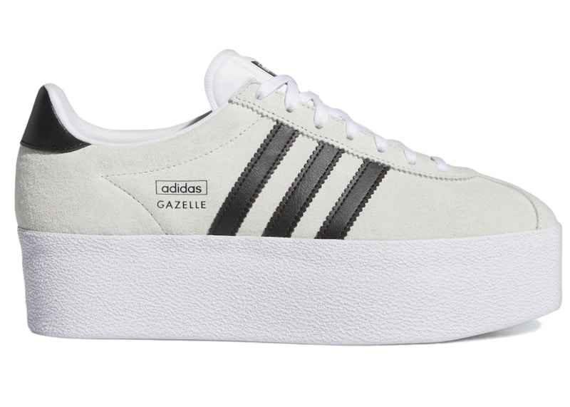 adidas Gazelle Up White Black Womens