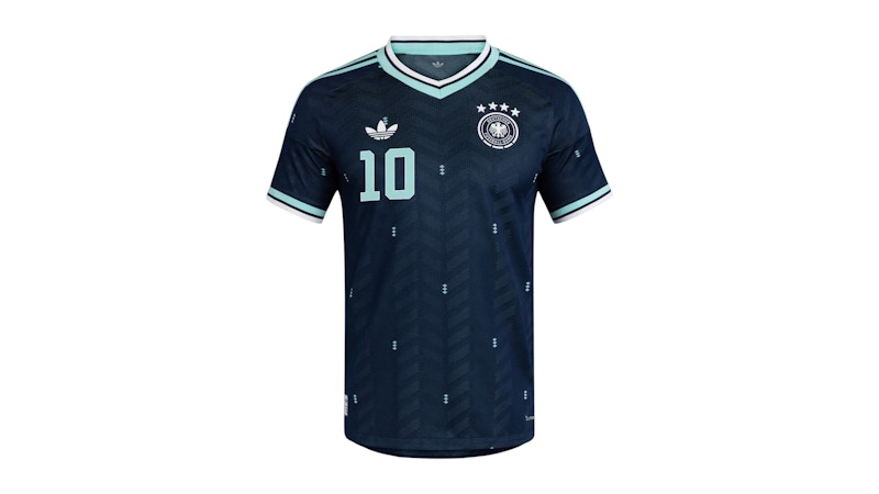 adidas Germany 26 Away Authentic Musiala Jersey Collegiate Navy