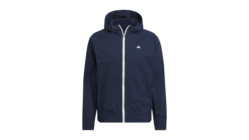 Giacca Adidas Go-To Utility Dwr con zip integrale Collegiate Navy