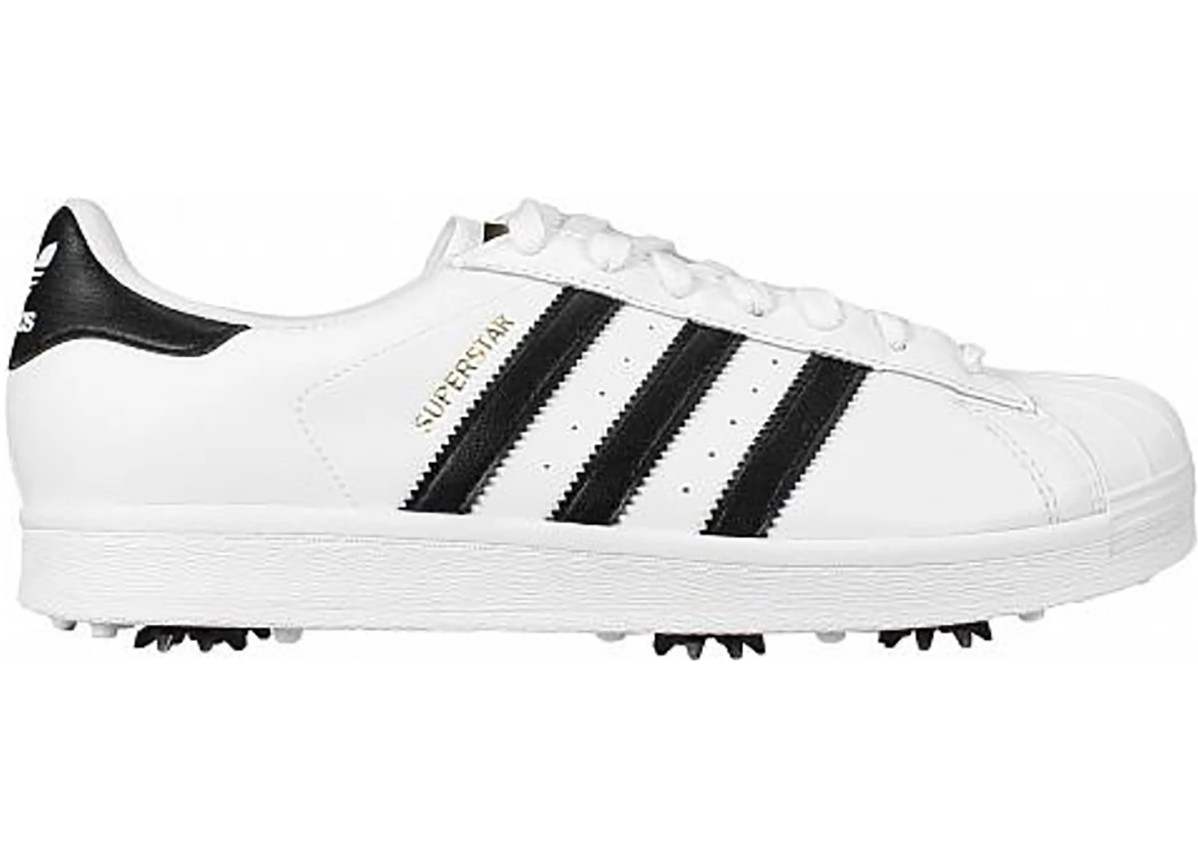 adidas Golf Superstar White Black