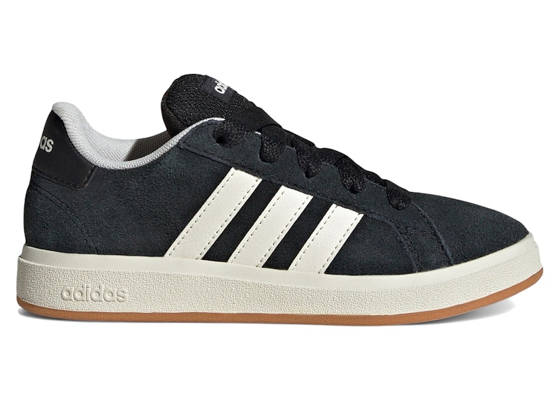 Pre-owned Adidas Originals Grand Court 00s Sneakers In Core Black/off White/gum