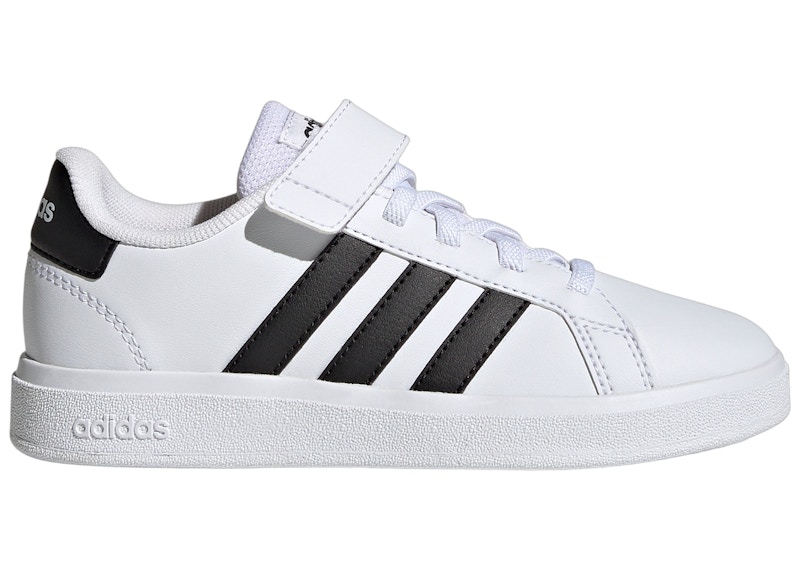 Pre-owned Adidas Originals Grand Court Sneakers In Cloud White/core Black