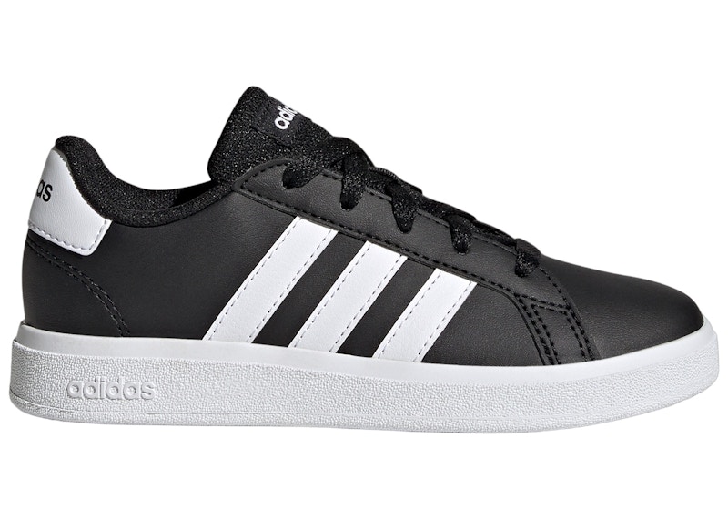 Pre-owned Adidas Originals Grand Court Sneakers In Core Black/cloud White
