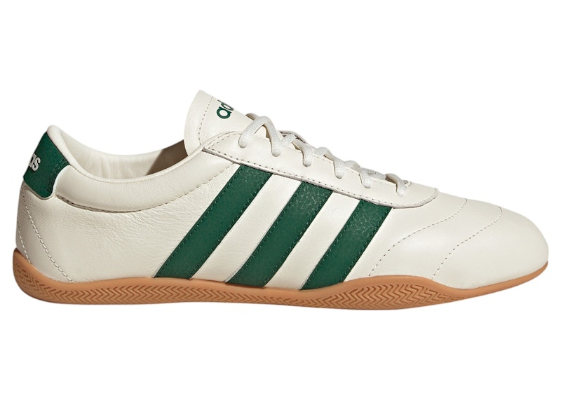 adidas Grand Court Lo Off White Collegiate Green Gum