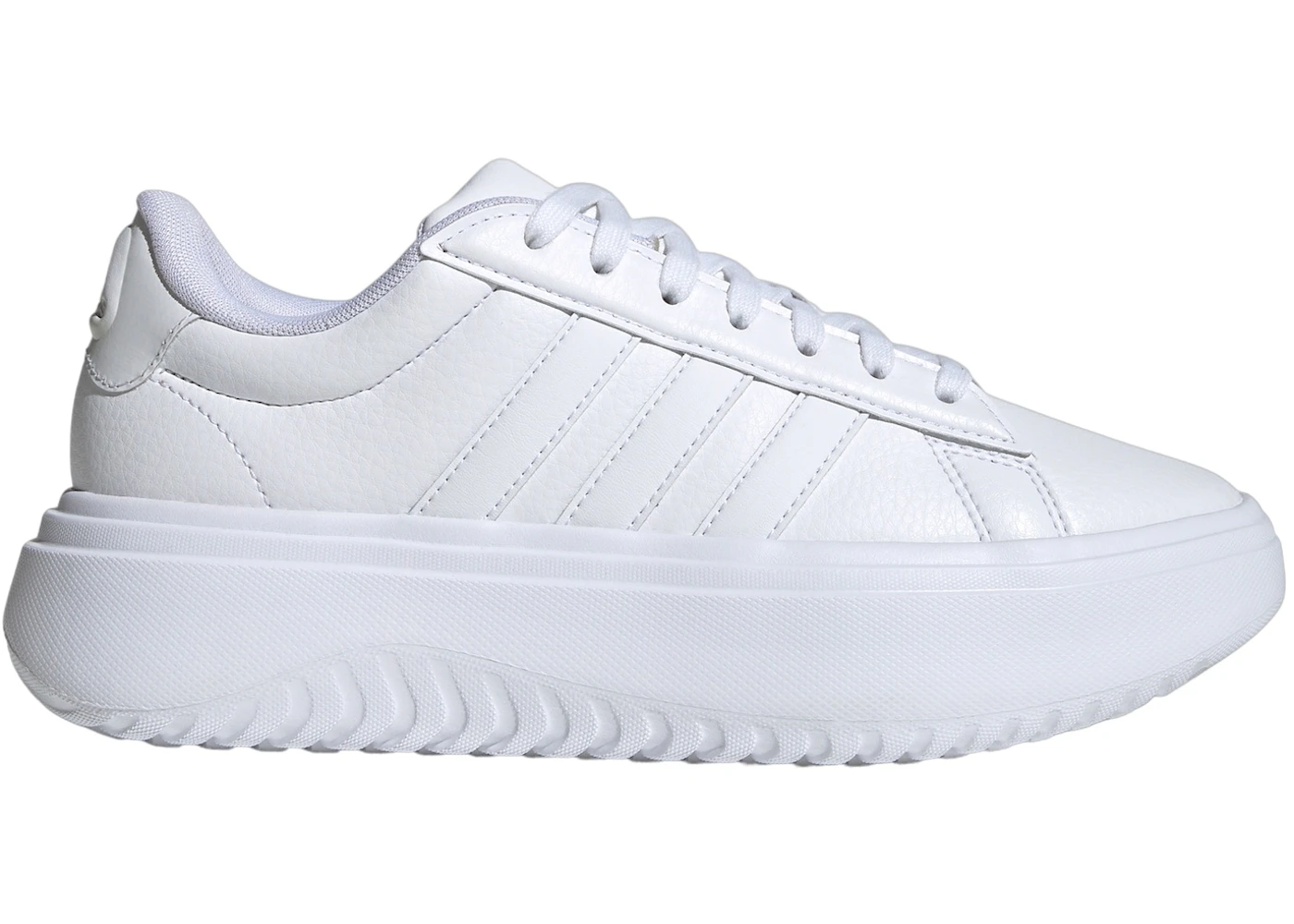 adidas Plataforma Grand Court Cloud Blanco Crystal Blanco (de